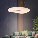 Axyaa Minimalist Acrylic Eye Protection Pendant Light - Nordic Style LED Ceiling Light