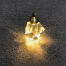Axya Crystal Chandelier: Elegant LED Pendant Light for Home, Dining Room, Bedroom