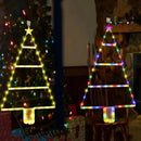 Axyaa Santa Claus Ladder LED Fairy Light for Christmas Tree Home Window Decor