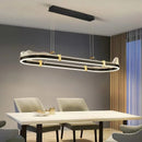 Axyaa LED Elliptical Pendant Lights for Bar Dining, Indoor Lighting