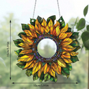 Sunflower Acrylic Wall Hanging by Axyaa - Home Decorative Art for Bedroom or Window