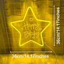 Axyaa LED Numbers Neon Lamps for Wedding Birthday Party Sign Lights