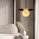 Axyaa Marble Ball Pendant Light: Nordic Modern LED Bedside Lamp & Corridor Fixture