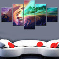 Axyaa Games Keeper Key Canvas Wall Art Set for Stylish Living Room Decor