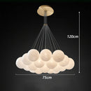 Axyaa Modern Pendant Light Chandeliers for Dining Room, LED Ceiling Lamp