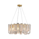Axyaa Modern Chandelier Ring Lights for Foyer Living Dining Room