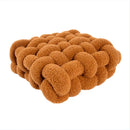 Axyaa Cozy Lamb Fleece Throw Pillow for Chic Living Room Decor and Relaxing Comfort
