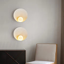 Axyaa Japanese Style LED Resin Wall Lamp for Bedroom and Corridor