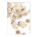 Peony Rose Dandelion Botanical Flower Canvas Art Print - Axyaa Nordic Wall Poster Art