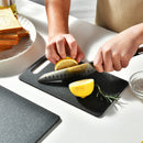 Axyaa Stone Grain Plastic Chopping Board - Kitchen Classification Cutting Board