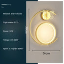 Axyaa Nordic Butterfly Wall Lamp LED Lighting for Restaurant Bedroom Home Decor