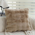 18x18in Plush Cushion Cover for Couch, Sofa & Bedroom by Axyaa