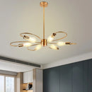 Axya Modern Nordic Ceiling Chandelier for Living Room Dining Bedroom luminaire