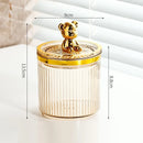 Axyaa Cotton Swab Rod Holder Makeup Storage Box Organizer Sealable Cosmetics Qtip Box