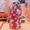 Axyaa Shiny Diamond Stainless Steel Thermal Water Bottle Vacuum Flask Insulation Cup