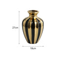 Axyaa Decorative Vases, Flower Arrangements, Ceramic Jars, Table Decor, Handicrafts - Creative Living Room