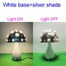 Axyaa Tricolored LED Mushroom Desk Lamp - Warm Light, Biomimetic Design