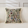 Axyaa Retro Cotton & Linen Throw Pillowcase 45x45 - Yarn-Dyed Jacquard Cover