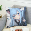 Axyaa Shizuku Anime Pillow Covers 45*45 Cushion Cover for Fall Decor