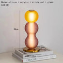 Axyaa Stained Glass Pendant Lamps LED Bar Restaurant Creative Bedside Light Fixtures