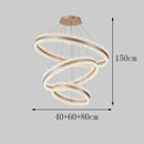 Axyaa Modern LED Pendant Chandeliers for Living & Dining Room Lamps