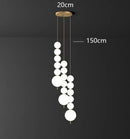 Axyaa Nordic Dining Room Pendant Light Chandelier for Living Room