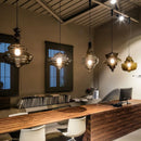 Axyaa Glass Ball Pendant Light: Nordic Postmodern, Creative, Personalized Lighting for Home and Bar