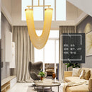 Axyaa Italian Tassel Pendant: Luxury Designer Chandelier for Home & Hotel Decor