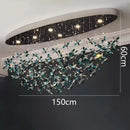 Axyaa Crystal Pendant Chandelier for Elegant Living Room Lighting
