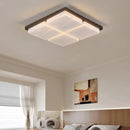 Axyaa LED Walnut Ceiling Lamp: Retro Aesthetic Wabi-sabi Master Bedroom Light