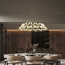 Axyaa Nordic Flower LED Chandelier for Modern Home Decor