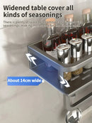 Axyaa Kitchen Spice & Knife Organizer Set