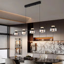 Axyaa LED Staircase Chandeliers - Modern Hanging Light for Living Room