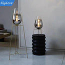 Axyaa Nordic Glass Desk Lamp - Modern Light Luxury Design for Bedroom, Study, and Hotel