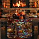 Luxury Axyaa Christmas Table Runner for Home Decoration and Parties