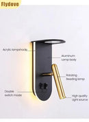 Axyaa LED Wall Lamp for Bedroom, Living Room, and Corridor Rotation Lighting