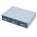 Axyaa Acrylic Pen Holder & Desk Organizer with Drawers - Transparent Makeup Storage Box