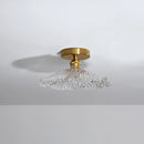 Axyaa Frosted Glass LED Ceiling Lamp for Modern Indoor Lighting