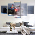 Axyaa Race Cars Formula 1 2021 Honda Canvas Wall Art for Home Decor