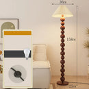 Axyaa LED Floor Lamp with Remote Control Dimming - Modern Minimalist Nordic Ins Style