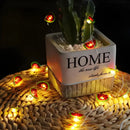 Axyaa Tropical Fruit String Lights for Summer Outdoor Party Decor