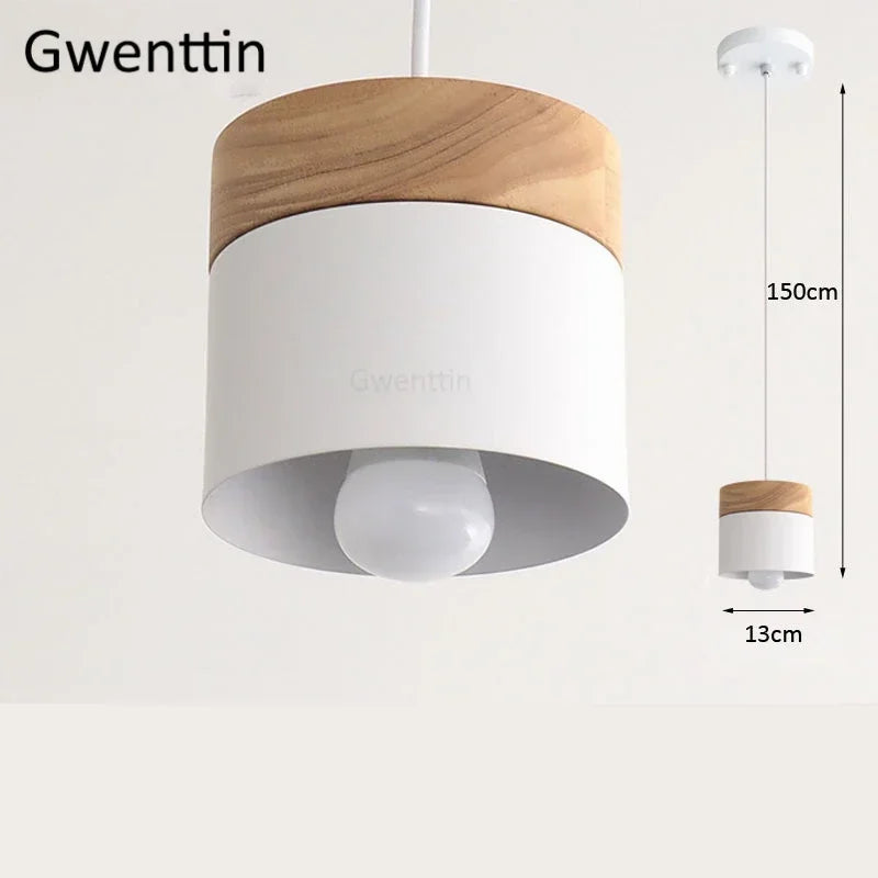 Nordic Macaron Pendant Light Fixture Modern Hanging Lamp Loft Decor Axyaa Luminaria