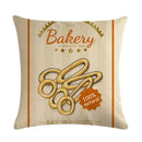 Axyaa Delicious Donuts Printed Cushion Cover Home Decor 45X45CM