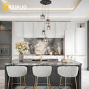 Axyaa Nordic Crystal Chandelier Three-Head Light Fixture for Bar Living Room