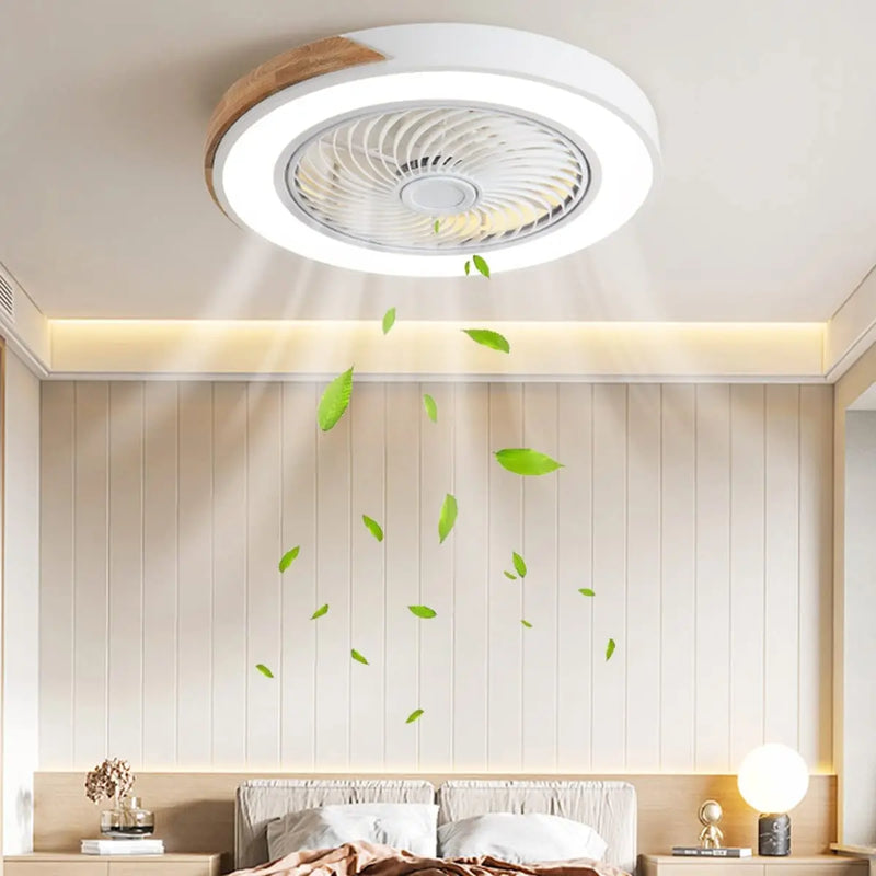 Axya Ceiling Fan with Remote Control and Dimmable LED Light