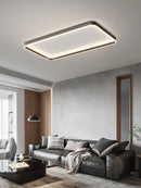 Axyaa Nordic Lamp: Modern Square LED Ceiling Light for Bedroom, 2023 Full Spectrum Model