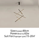 Axyaa LED Chandelier for Stair Hall Bedroom Room, Modern Indoor Lighting Fixture