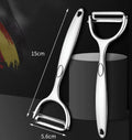 Axyaa Stainless Steel Paring Knife - Zinc Alloy Fruit and Melon Peeler