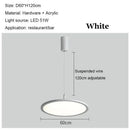 Modern LED Ceiling Chandelier Dimmable Pendant Lamps by Axyaa - Home Lighting Luminaires