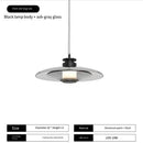 Axyaa Nordic Glass UFO Wall Lamp for Restaurant, Living Room, Bedroom